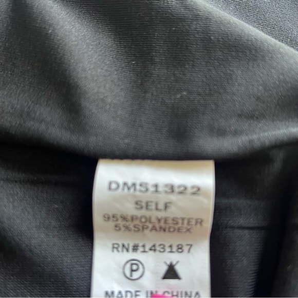 Black, size M, Dance&Marvel pencil-style ponte skirt. - Picture 7 of 10